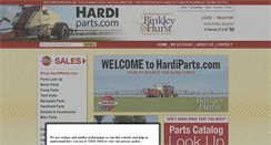 Desktop Screenshot of hardiparts.com